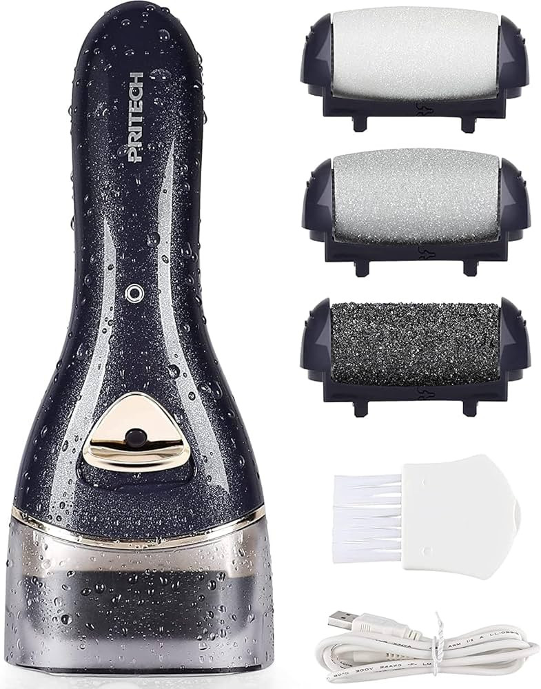 Electric Feet Callus Removers Rechargeable, Portable Electronic Foot File Pedicure Tools, Electri... | Amazon (US)