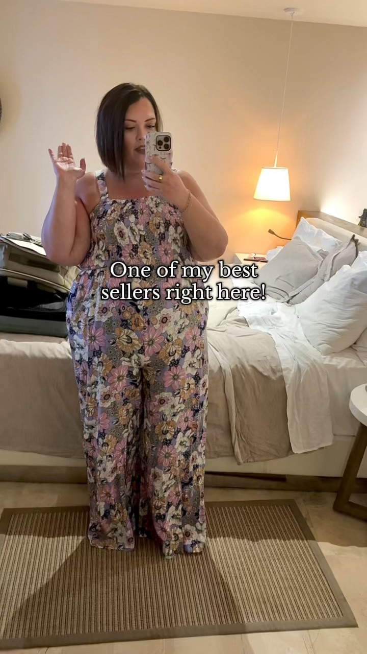 My fav jumpsuit! I wear this all the time and have multiple patterns. Wearing an XXL! 

#LTKPlusSize #LTKFindsUnder50 #LTKMostLoved