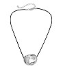Oval Bead Necklace Clavicle Chain Fashion Geometric Pendant Necklace | Amazon (US)