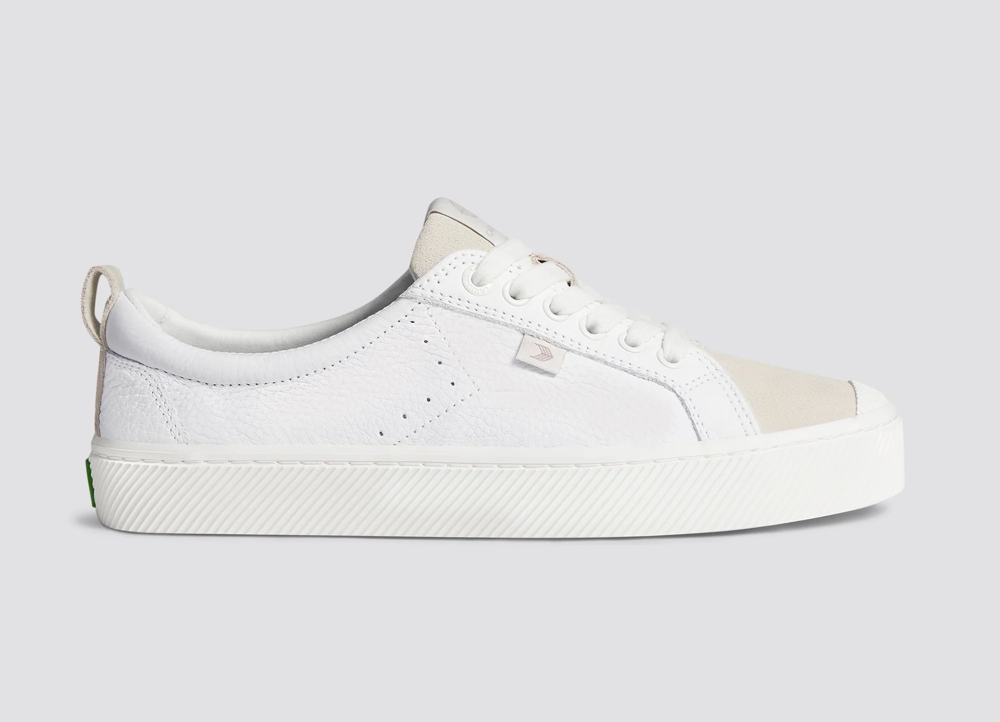 White Premium Leather/Off-White Vintage Suede | Cariuma