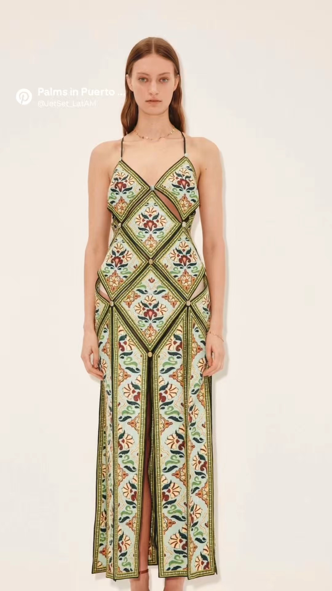This is the kind of dress that speaks before you do 🌿
A fluid midi slip with intricate patterning and an easy, sculpting drape — elevated yet effortless. The geometric placement draws the eye, while the soft movement keeps it relaxed and wearable for warm destinations.

It’s perfect for evenings that start at sunset and stretch late into the night: styled with barely-there sandals, gold jewelry, and sun-kissed skin. Distinctive without being loud, timeless without feeling expected — a true statement piece for travel wardrobes.

Linked from ALEMAIS for fit and details.


#LTKSeasonal #LTKTravel #LTKootd