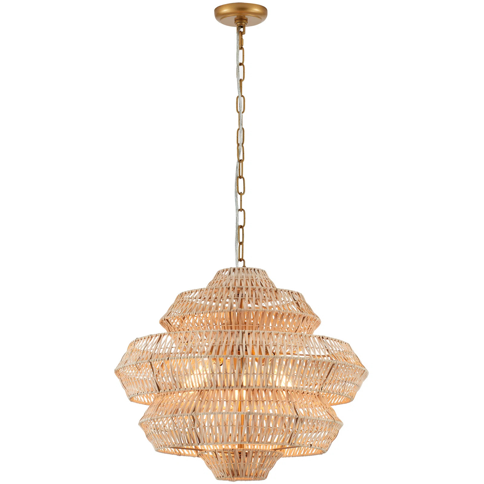 Akiya 3 - Light Dimmable Tiered Chandelier | Wayfair North America