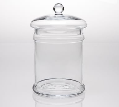 Classic Glass Bathroom Canisters | Pottery Barn (US)