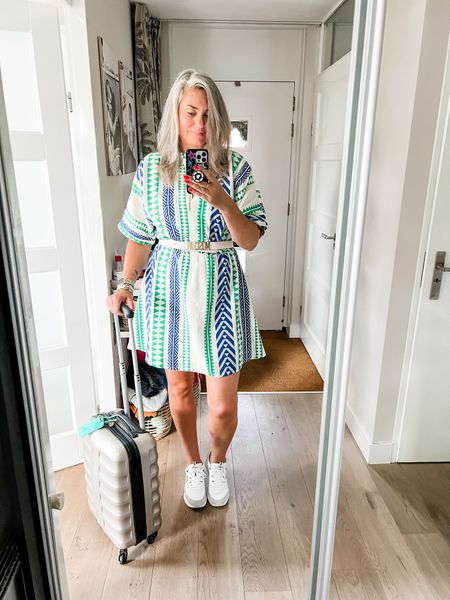 Outfits of the week 

Blue and green embroidered dress with silver accents (Shoeby, current, L). Vintage Moschino belt and Skechers sneakers (I sized one down). 

#LTKeurope #LTKtravel #LTKstyletip