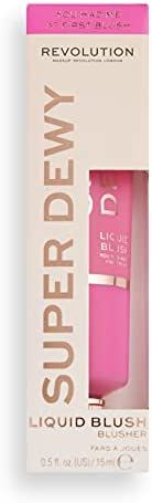 Makeup Revolution Superdewy Liquid Blush, Lightweight Blush Makeup, Highly Pigmented, Vegan & Cru... | Amazon (US)