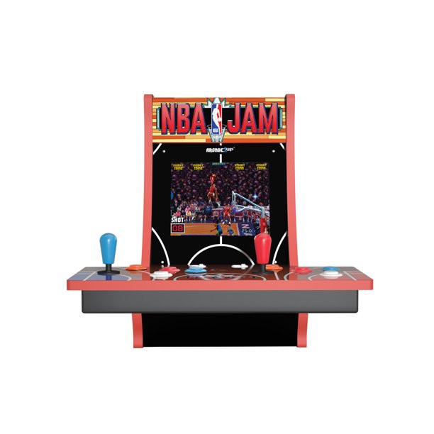 Arcade1UP NBA Jam (2-Player) Counter-cade with Lit Marquee, Port, and Headphone Jack | Walmart (US)
