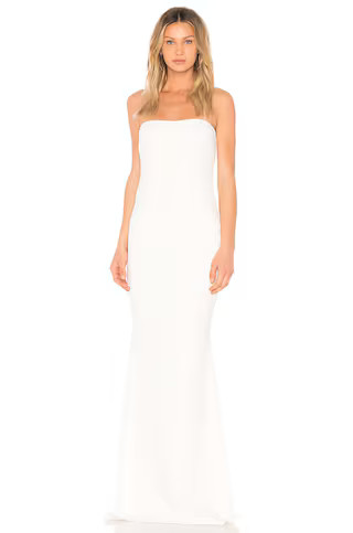 Katie May Mary Kate Gown in Ivory from Revolve.com | Revolve Clothing (Global)