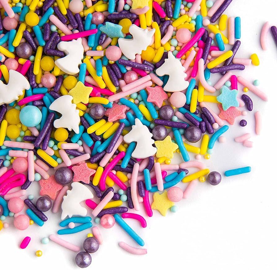 Sweets Indeed Sprinkles, Edible Sprinkle Mix, Perfect for Cake Decorations, Baking, Ice Cream, Co... | Amazon (US)