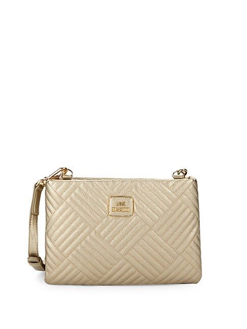 Metallic Quilted Crossbody Bag | Saks Fifth Avenue OFF 5TH