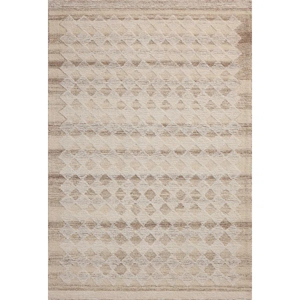 Magnolia Home by Joanna Gaines x Loloi Rae Natural / Ivory Area Rug | Wayfair North America