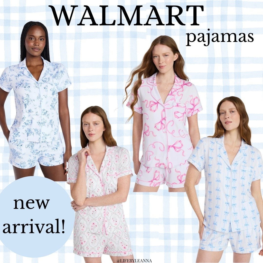 new spring pajamas @walmart 

#LTKselfcare #LTKdayinmylife #LTKmomlife