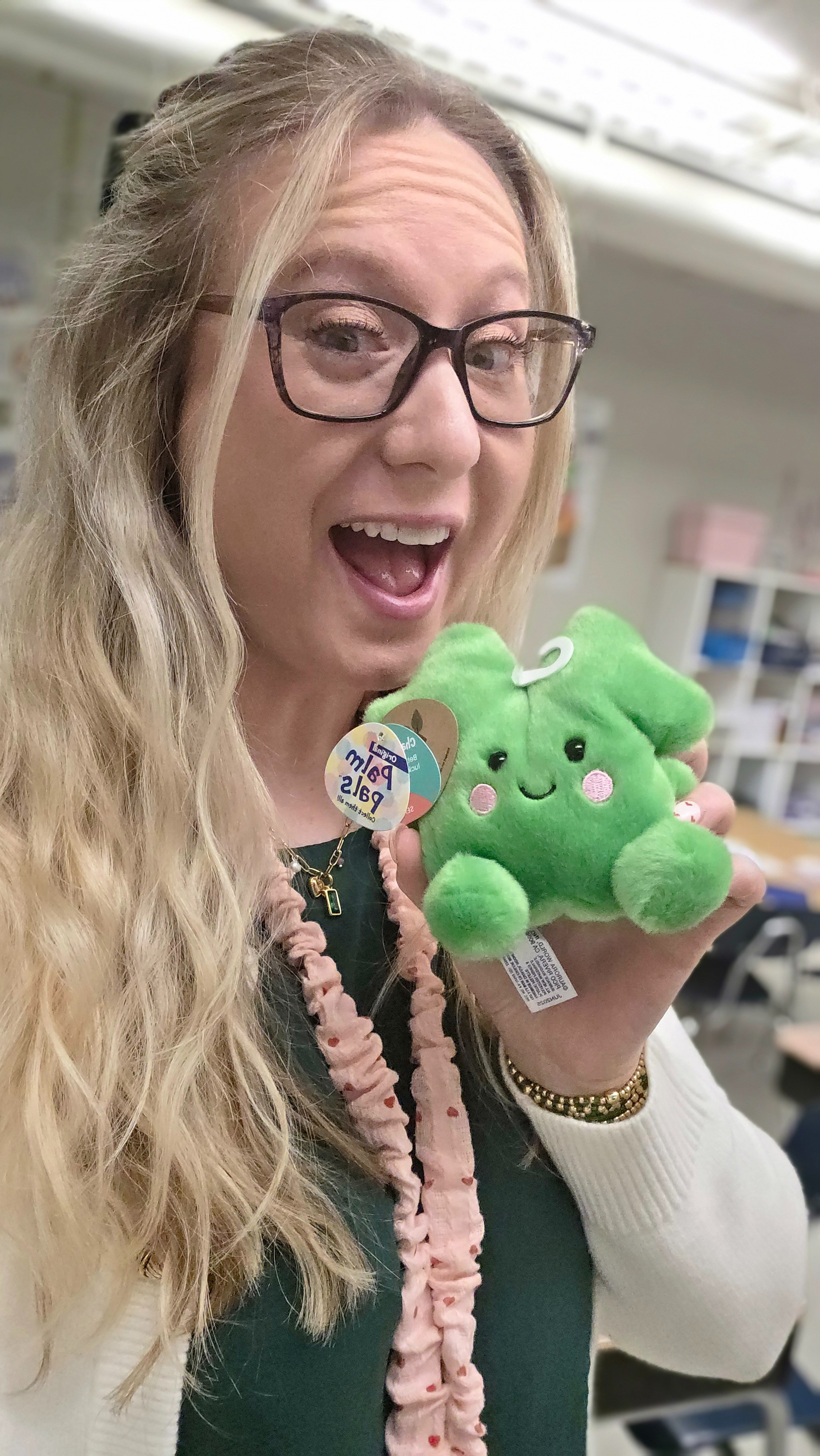 Obsessed with the cutest Palm Pal 💚☘️

#LTKstorytime #LTKdayinmylife #LTKSeasonal