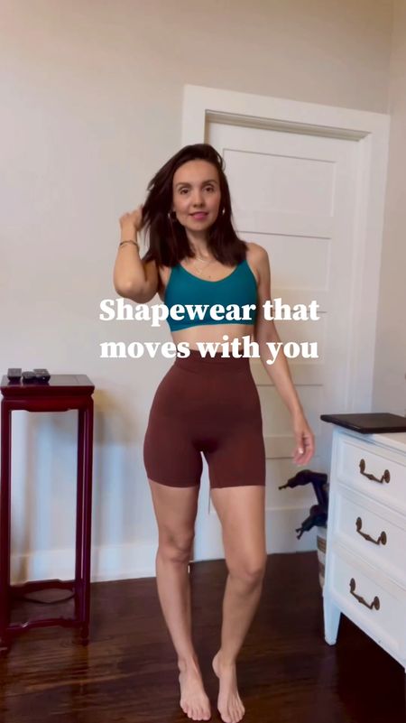 Shapewear that loves you back. Everything is 70% off. I am wearing a size XS on shaping shorts and bra size 34B. #shapewear #mothersday #wardrobeessentials 

#LTKfindsunder50