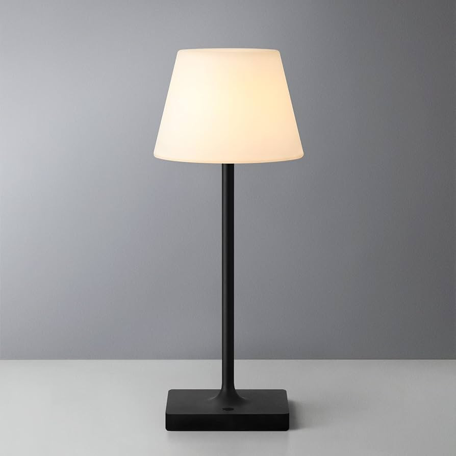 Outdoor Cordless Portable Table Lamp,5000mAh Rechargeable Battery Operated Dimming LED Desk Lamp,... | Amazon (US)