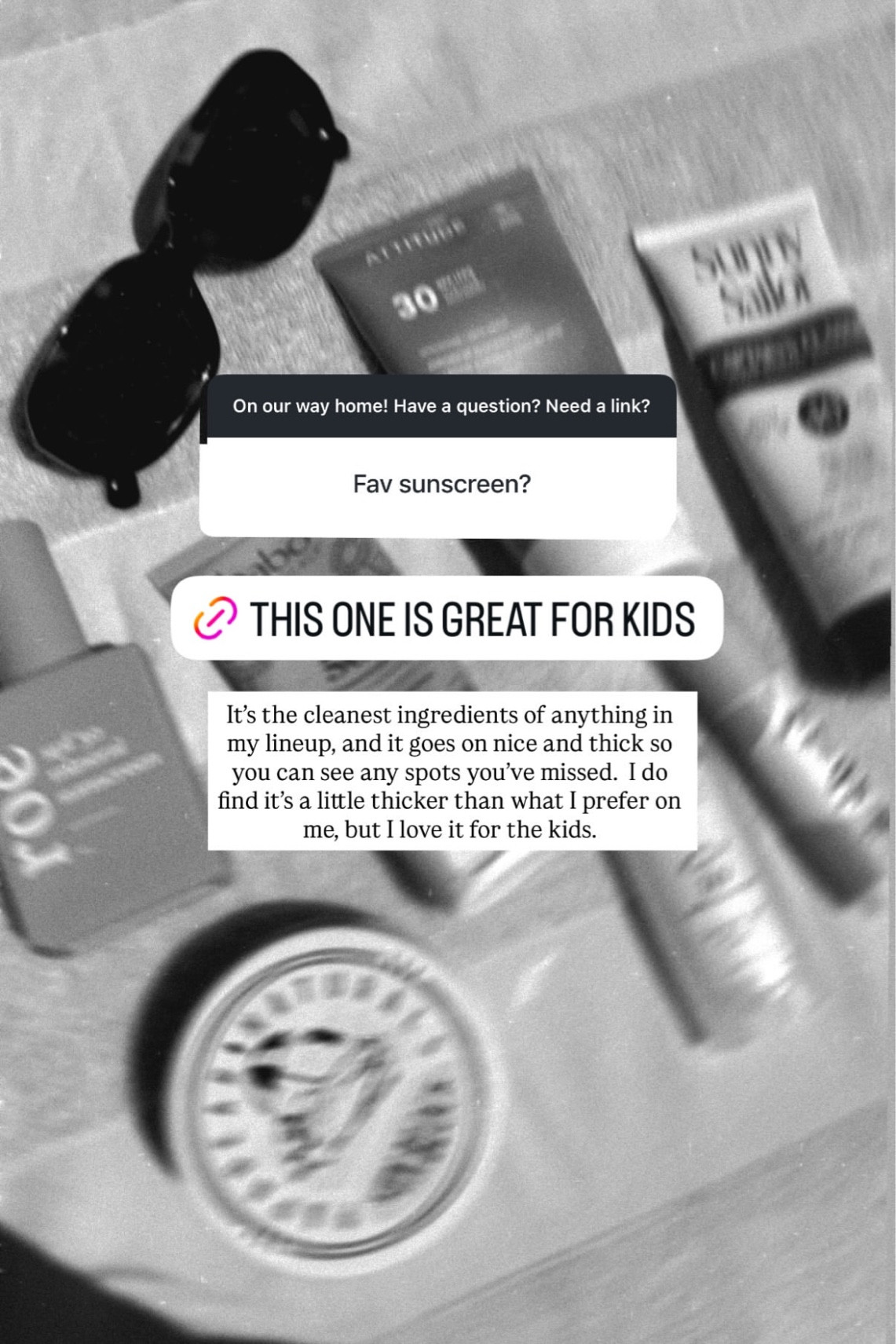 Non toxic sunscreen for babies and kids 

Baby sunscreen 
Clean spf 

#LTKKids #LTKActive #LTKBaby