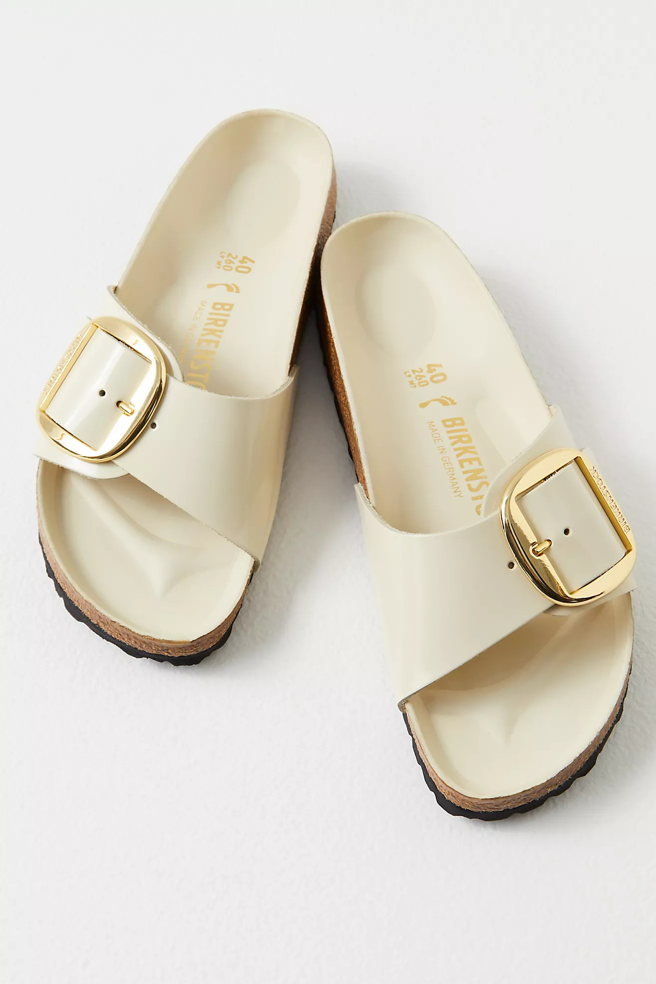 Madrid Big Buckle High Shine Birkenstock | Free People (Global - UK&FR Excluded)