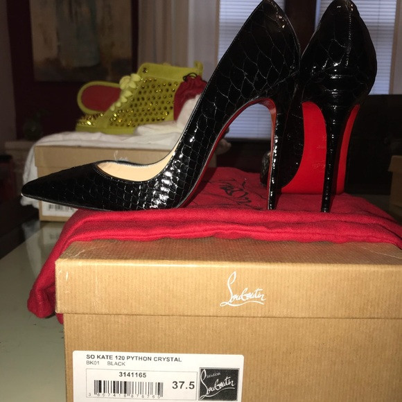 Christian Louboutin “So Kate” python heels | Poshmark