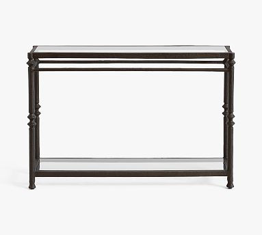 Estelle Glass Console Table (45") | Pottery Barn (US)