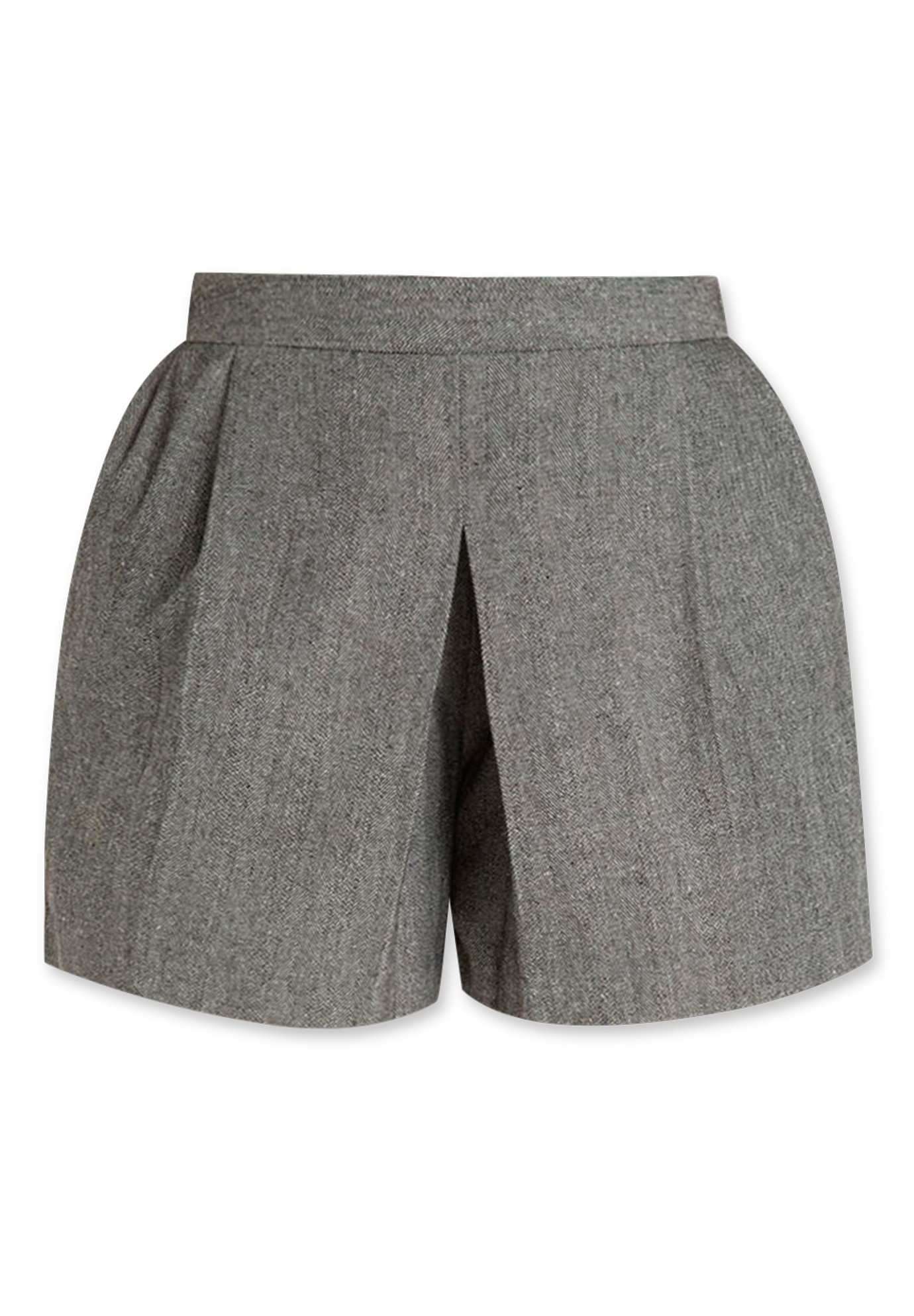 Front Pleat Skort | Eloquii