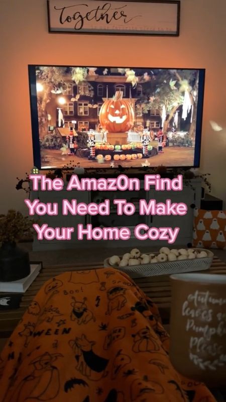 The amazon prime find you need to make your fall decor even cozier. This LED tv light!! So easy to use

#amazonprime #primedaydeals #primeday2023 #amazonprimeday #falldecor #fallhomedecor 

#LTKhome #LTKSeasonal #LTKCon #LTKVideo