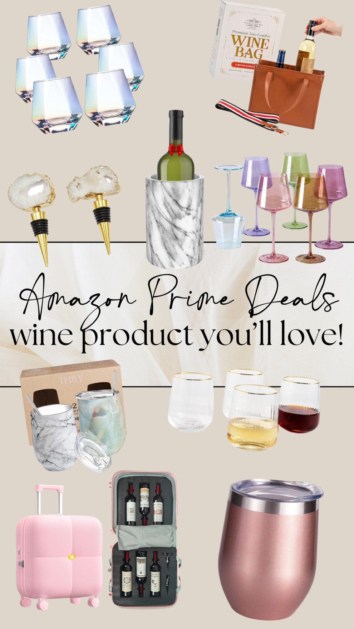 Amazon Prime Days are here, and these are some wine product deals I recommend! 

#amazonprimeday #amazondeals #wine #momthings

#LTKFindsUnder50 #LTKSaleAlert #LTKxNSale