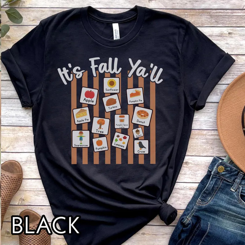 Special Education Teacher Shirt, Sped Teacher tshirt for back to school fall, It's fall Y'all shi... | Etsy (Global)