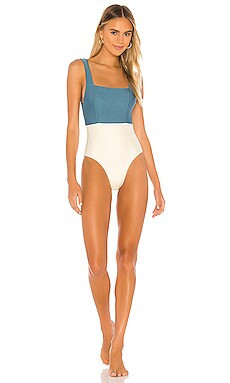 Tularosa Mack One Piece in Blue Ice from Revolve.com | Revolve Clothing (Global)