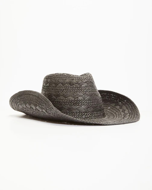 Pensacola Straw Western Hat - Black | VICI