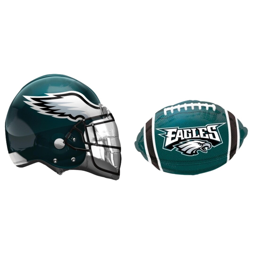 Eagles Balloons Eagles Football Balloon Eagles Helmet Balloon Eagles Superbowl Party Decorations ... | Etsy (US)