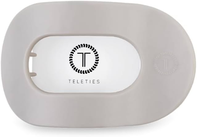TELETIES - Medium Flat Round Hair Clip - Fall Collection - Hair Claw Clips for Women - Strong Gri... | Amazon (US)