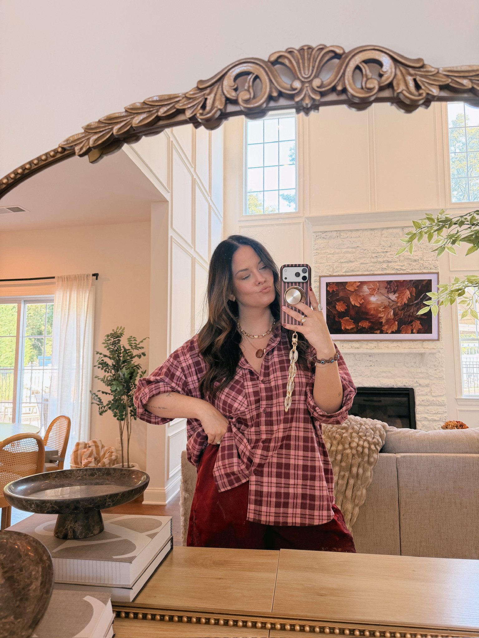 Wearing an XL in both pieces

#LTKSeasonal #LTKMidsize