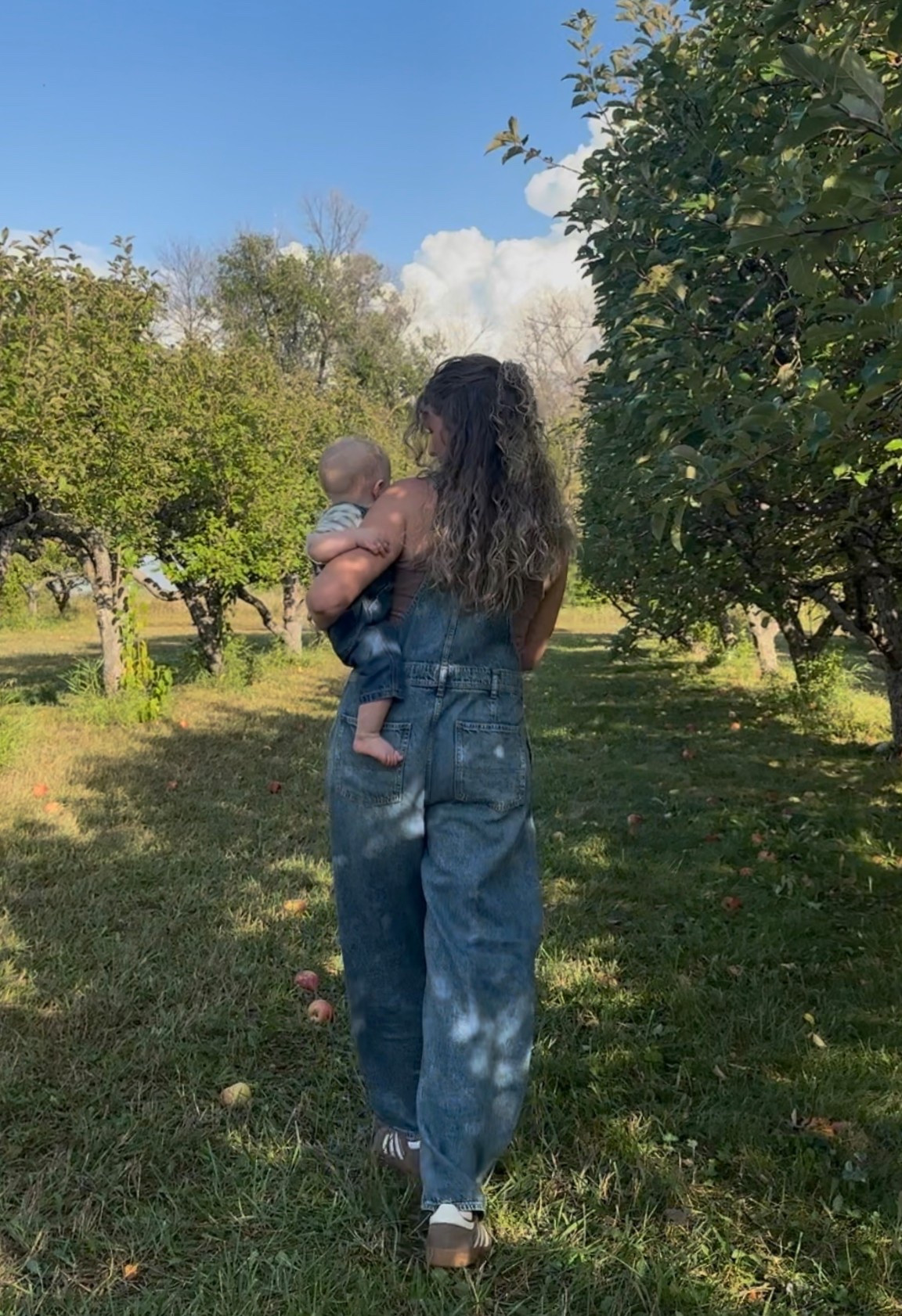 Fall outfit, apple orchard outfit, mom fall outfit, gap overalls, overalls, barrel overalls, free people dupe, tall girl friendly 

#LTKBaby #LTKTall #LTKFallSale