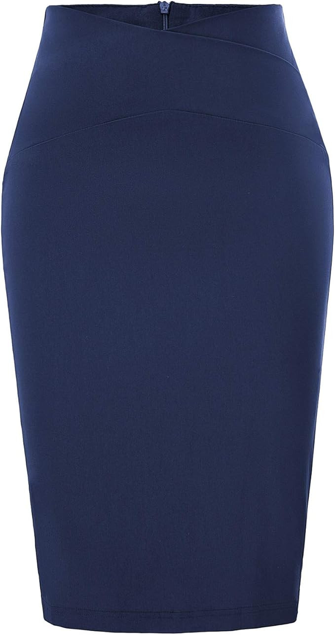GRACE KARIN Women's Skirts Dressy Casual Slim Fit Business Office Pencil Skirts Wear to Work | Amazon (US)