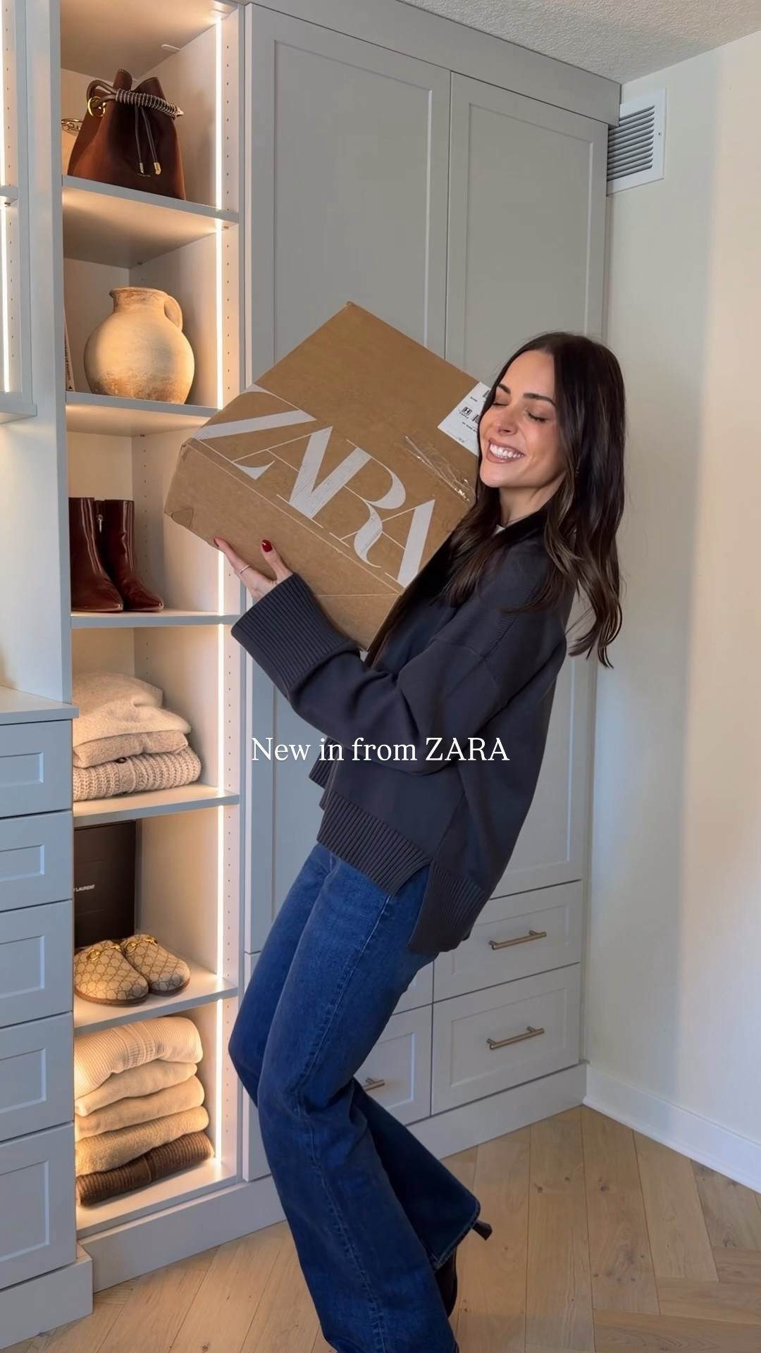 New in from @Zara !!!
Wearing a size S in everything. Size up in the boots, the run small! You could size down in the lace layered tee and leather jacket, they run oversized. 

#LTKootd #LTKSeasonal #LTKgrwm