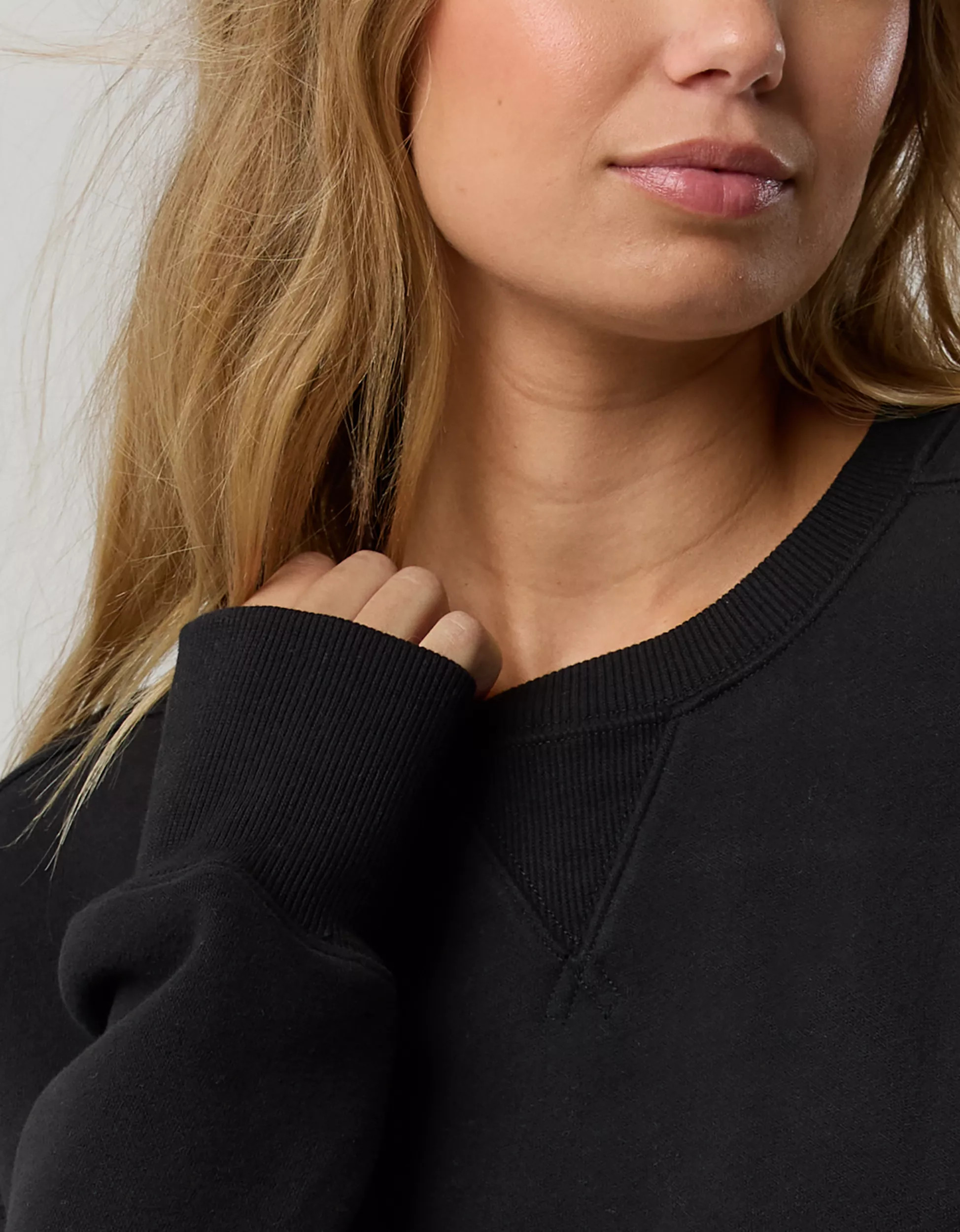 OFFLINE By Aerie Cloud Fleece Oversized Crewneck | Aerie