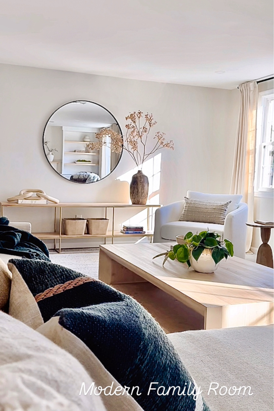 Imagine relaxing in this organic modern living room with its cozy textiles and the soothing color palette we designed for our clients. It’s the perfect spot to unwind and rejuvenate! 

#LTKStyleTip #LTKSaleAlert #LTKHome