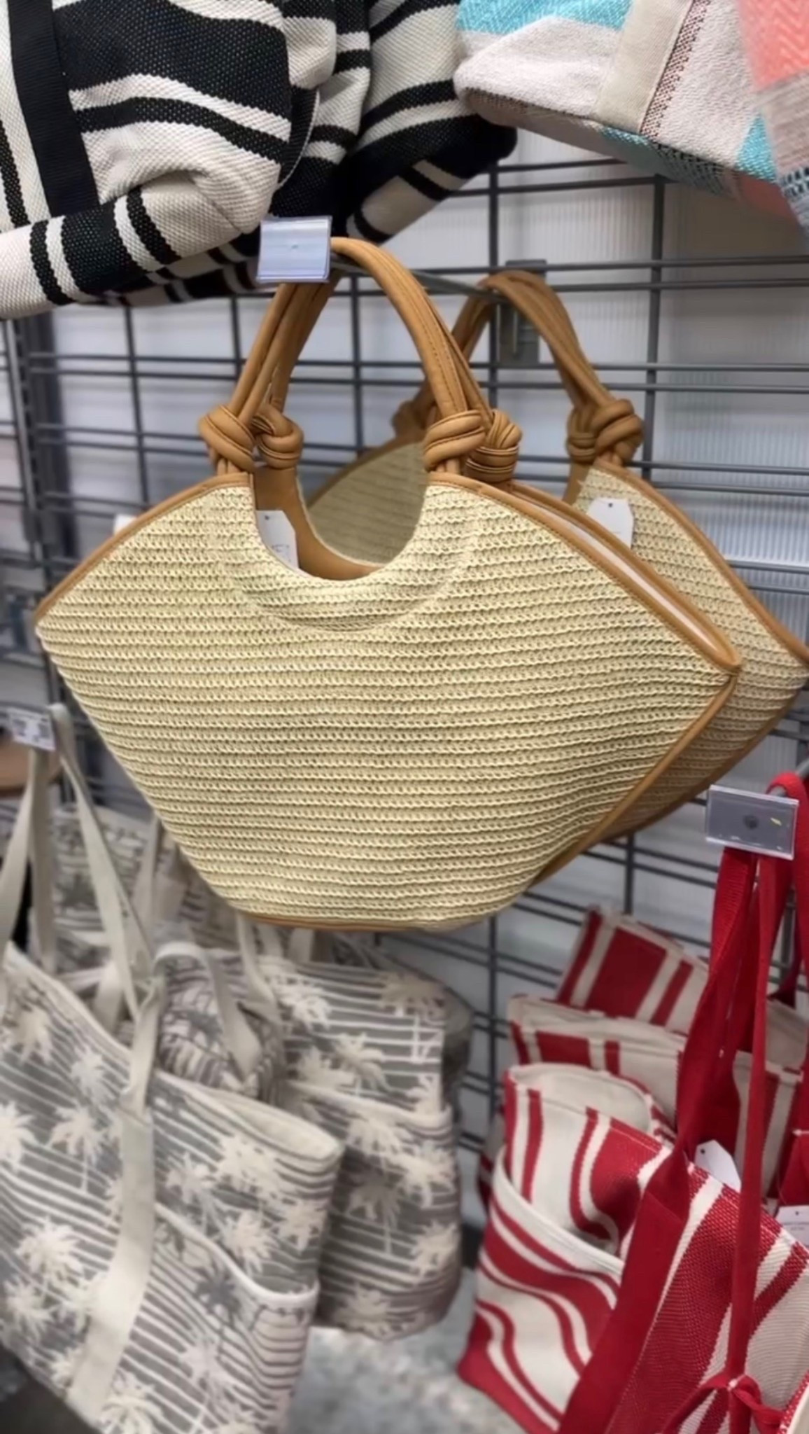 Such a good Walmart find 🤍 This woven knit knot-handle tote looks so high-end! It looks just like the HEREU Castel bag that retails for around $600. The look is almost identical, but this one is under $25 which makes it such a good affordable alternative.

I love the woven texture and the knot handle detail because it gives it that elevated, boutique feel. The neutral beige color also makes it super versatile and easy to pair with so many outfits this spring and summer.

It’s the perfect bag to carry with casual outfits, spring dresses, beach looks, or even just for everyday errands. One of those accessories that instantly makes a simple outfit look more put together.

Such a good Walmart dupe find for only $22.97. 

#ltkstyle #ltkunder50 #walmartfinds #walmartfashion #affordablefashion #springaccessories #dupefind