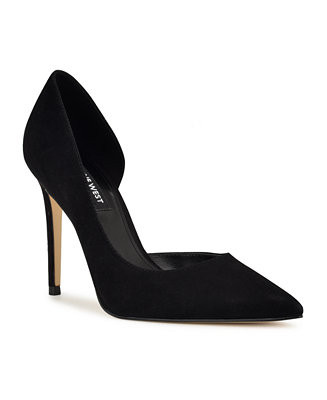 Nine West Women's Folowe Suede d'Orsay Stiletto Pumps - Macy's | Macy's
