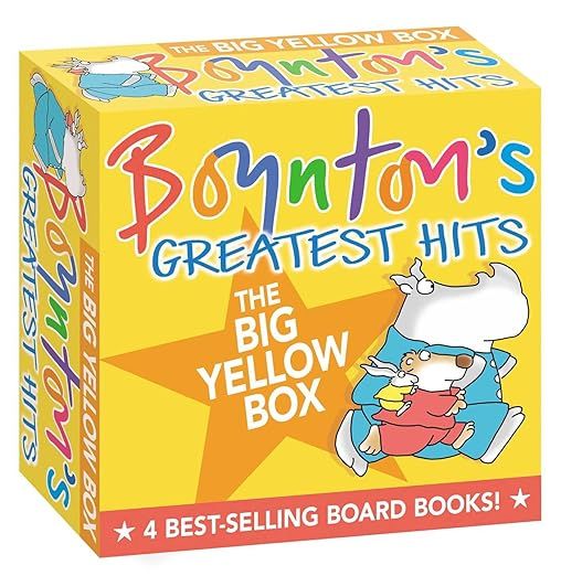 Boynton's Greatest Hits The Big Yellow Box (Boxed Set): The Going to Bed Book; Horns to Toes; Opp... | Amazon (US)