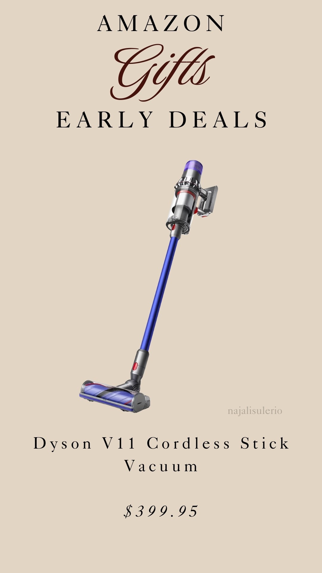 Get a head start on your holiday shopping with Amazon’s early deals! 🎄✨ Don’t miss out on the Dyson vacuum, a must-have for every home. Shop now and save big! #AmazonDeals #HolidayShopping #DysonVacuum #EarlyBirdSpecial #HomeEssentials #ShopSmart 

#LTKGiftGuide #LTKHoliday #LTKCyberWeek