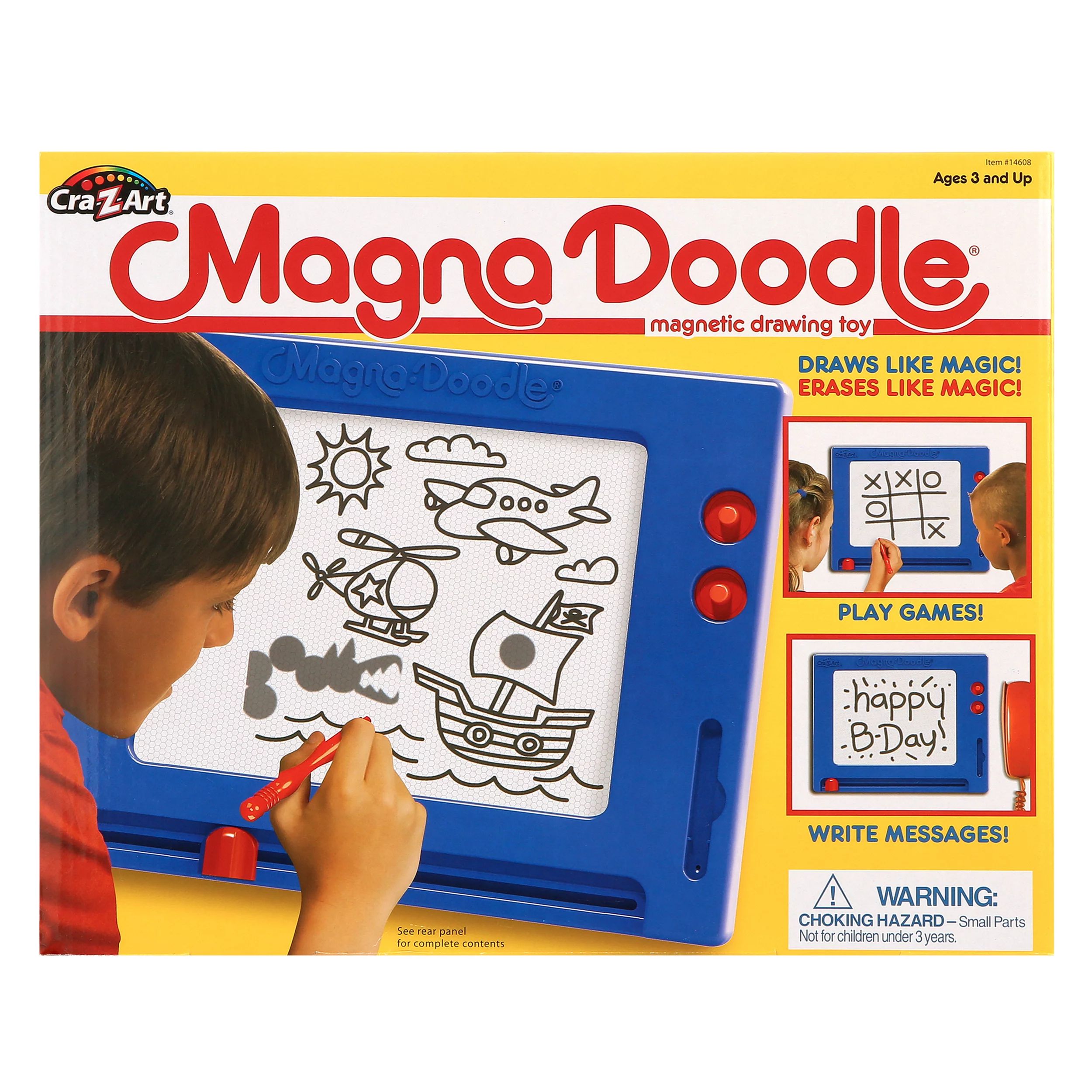 Cra-Z-Art Classic Retro Magna Doodle, Unisex Ages 3 and up, Great Holiday Gift for Kids - Walmart... | Walmart (US)