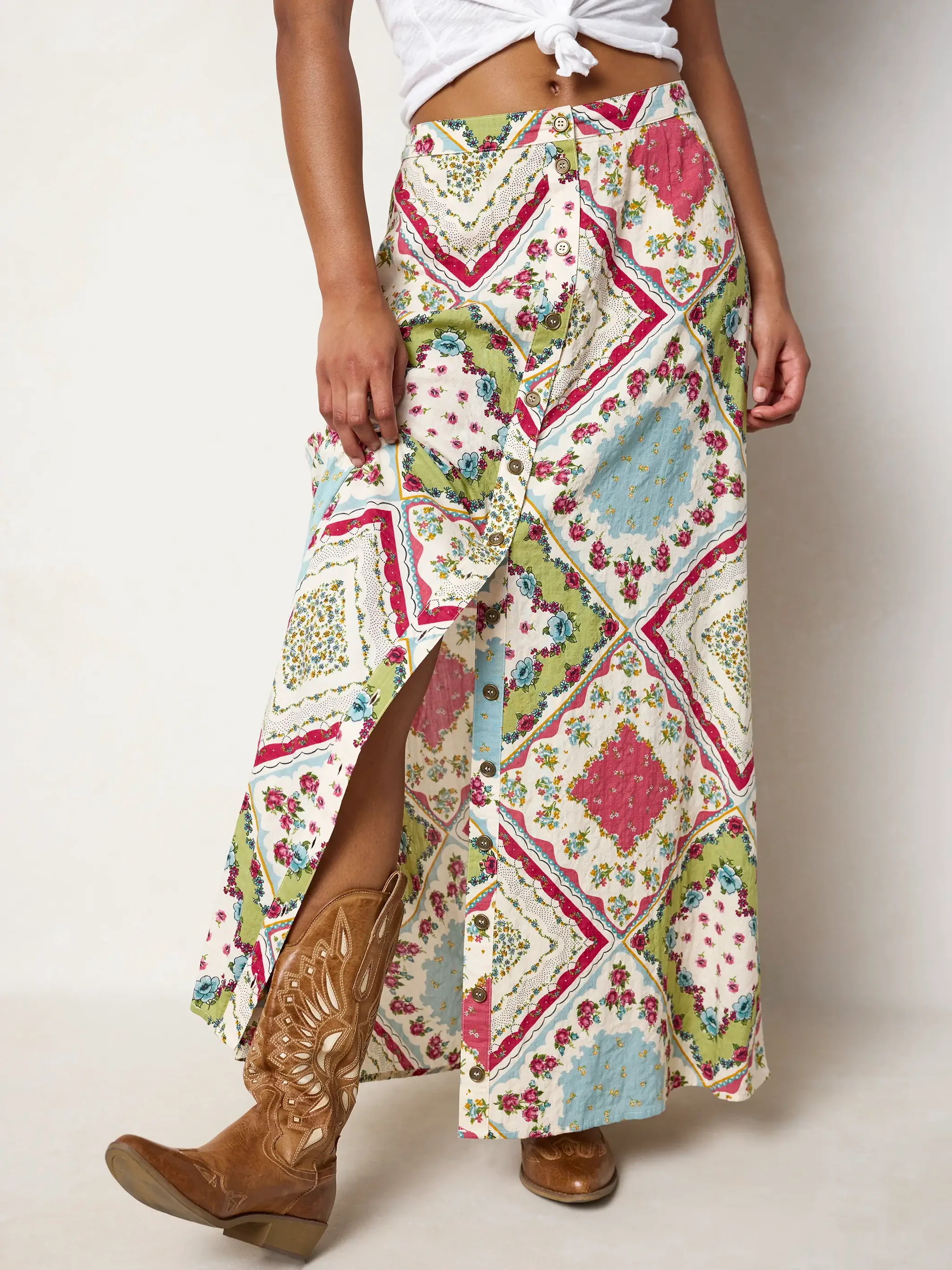 Elaina Maxi Skirt | Natural Life