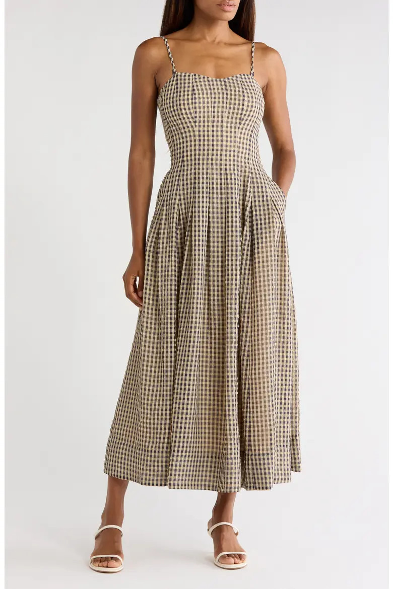 Rebecca Taylor Aster Gingham Fit & Flare Dress (Women) | Nordstromrack | Nordstrom Rack