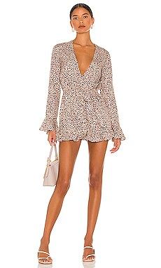 MAJORELLE Bridge Romper in Zahara Leo from Revolve.com | Revolve Clothing (Global)