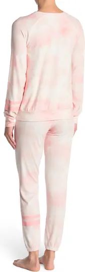 PJ SALVAGE Brushed Watercolor Jogger Set | Nordstromrack | Nordstrom Rack