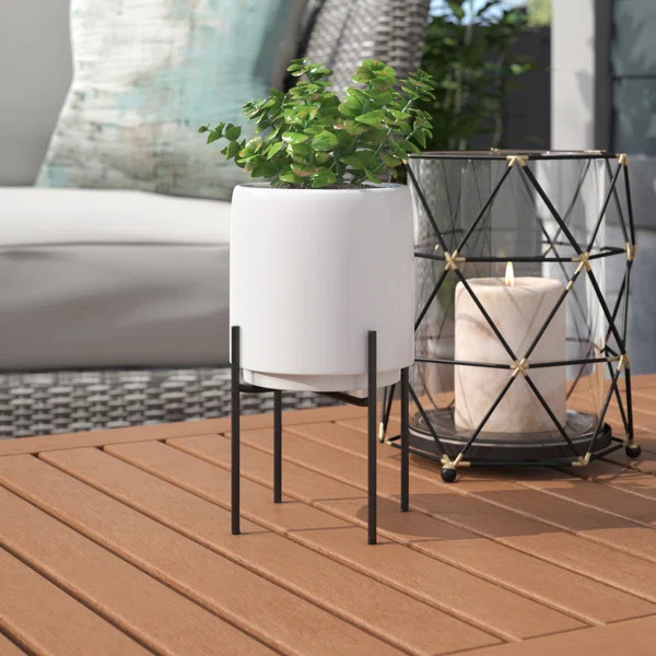 Blaine Table-top Ceramic Pot Planter | Wayfair North America