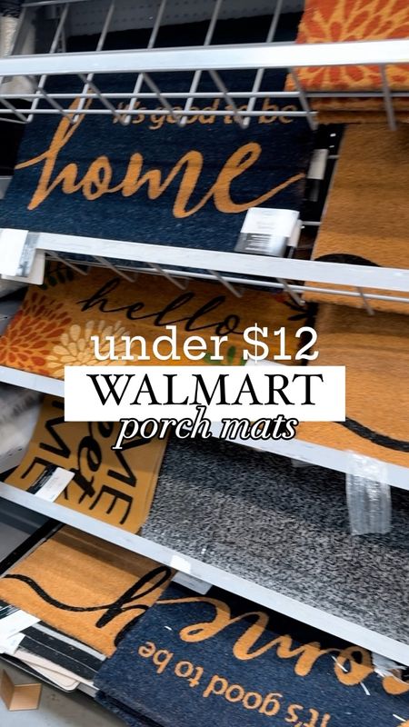 WALMART PORCH REFRESH ✨ doormats and rugs all under $12 🙌🏻 

Porch mats
Home decor
Spring refresh
Front porch 

#LTKhome #LTKVideo