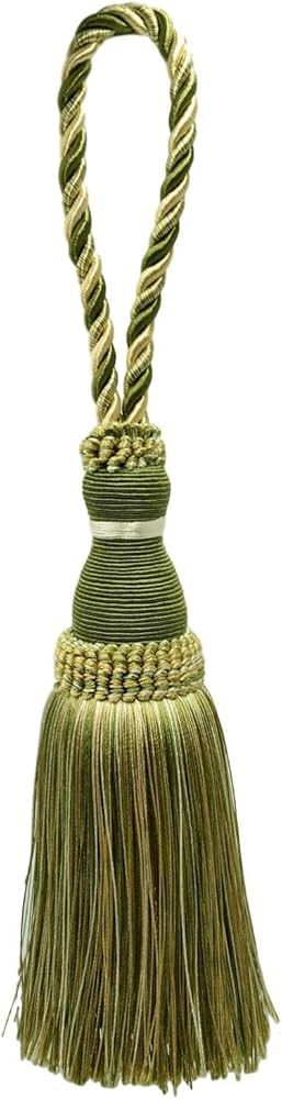 Beautiful Large 8" (20cm) Tassel (KTH8) Olive Garden Green Multicolor #010 (Yellow Green, Sage Gr... | Amazon (US)