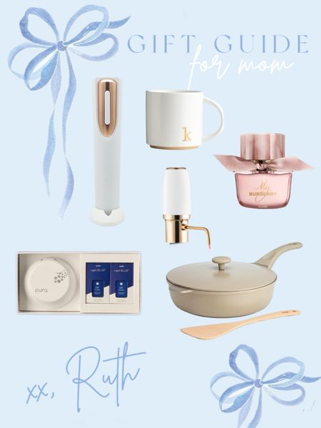 Gifts for mom 

Gift Ideas | gift guide for mom | gift ideas | Gift guide | pura diffuser | Burberry perfume | wine opener | mom gifts | gifts for mother in law | 

#LTKGiftGuide #LTKHoliday #LTKSeasonal