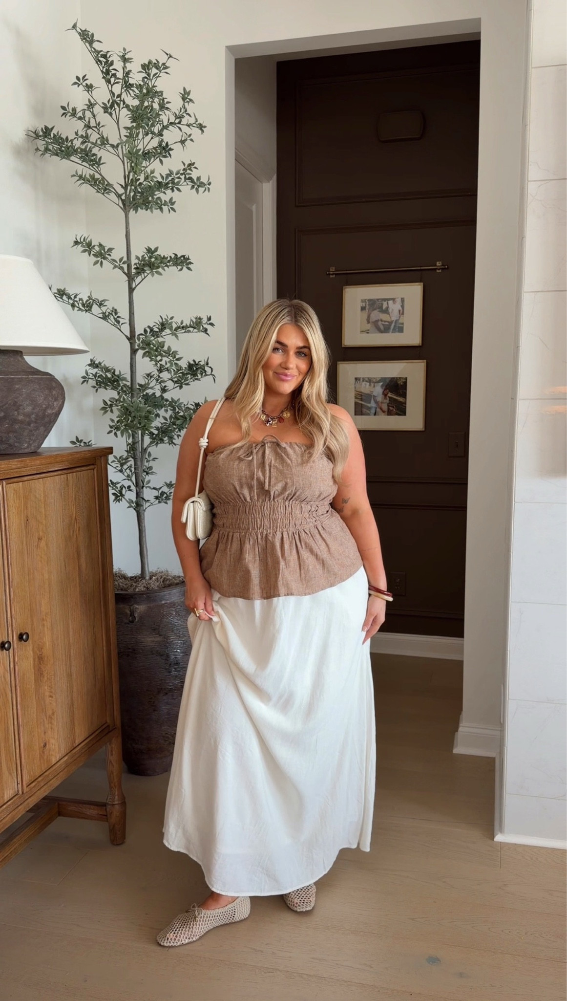 Comfy skirt outfit for summer! Top is a large and skirt is XL

#LTKootd #LTKMidsize #LTKmomlife